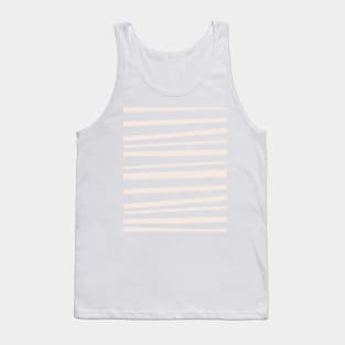 Simple Minimalist Abstract lines Warm  Coulors Pattern Tank Top